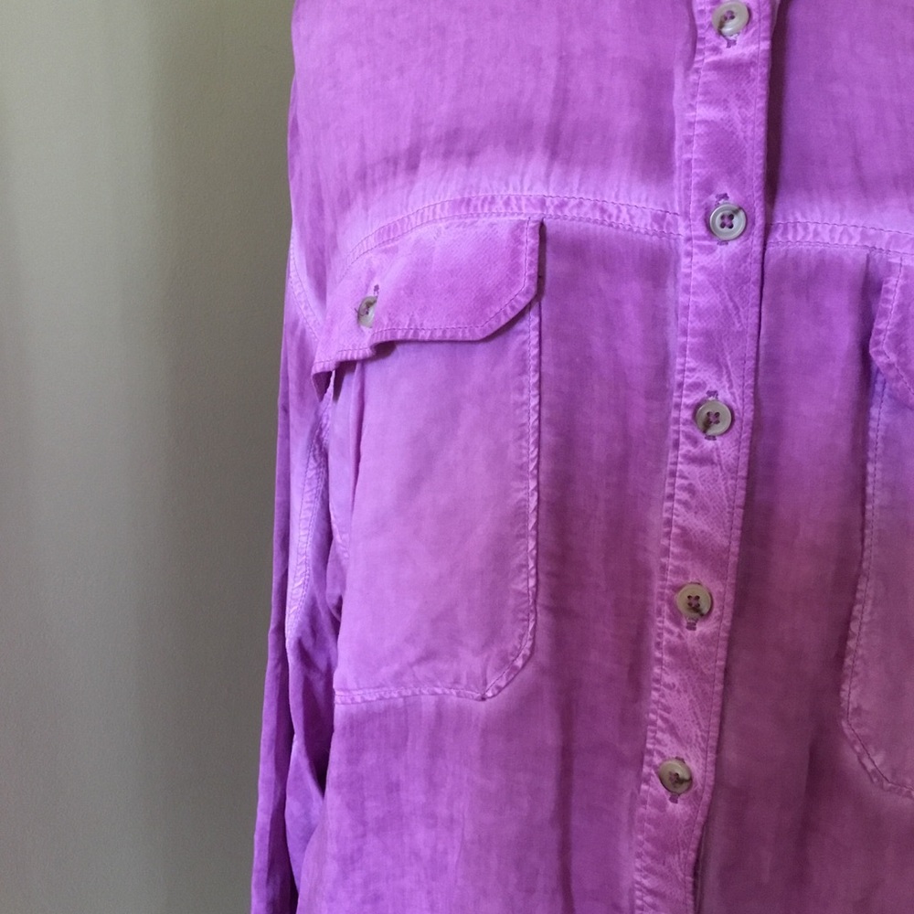 Anthropologie Pilcro Joelle Relaxed Button Down Shirt - Picture 7 of 12